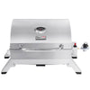 Royal Gourmet  Stainless steel portable grill with brand logo on a white background