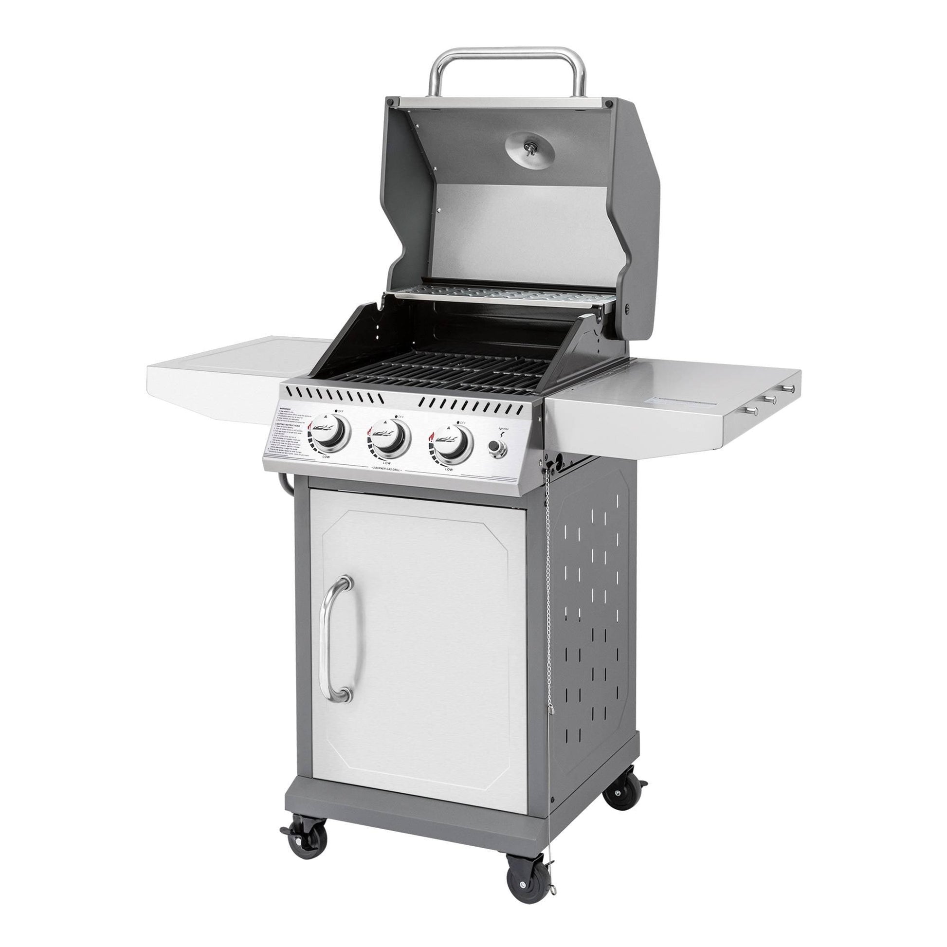 3-Burner Cabinet Style Gas Grill - Royal Gourmet