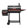 30-Inch Charcoal Grill with Offset Smoker