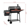 30-Inch Charcoal Grill with Offset Smoker