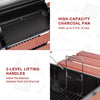 30-Inch Charcoal Grill with Offset Smoker