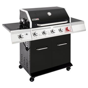 5-Burner Gas Grill with Sear & Side Burner, 64,000 BTU