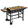 35-Inch 4-Burner Gas Griddle