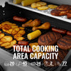 5-Burner Liquid Propane Gas Grill with Side Burner