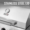 5-Burner Liquid Propane Gas Grill with Side Burner
