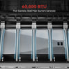 5-Burner Gas Grill with Side Burner | 72,000 BTU
