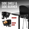 4-Burner Gas Grill with Side Burner