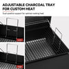 Charcoal Grill & Offset Smoker | 824 Sq. In.