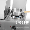 5-Burner Liquid Propane Gas Grill with Side Burner