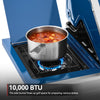 5-Burner Propane Gas Grill | 64,000 BTU | Blue
