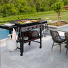 34-Inch 4-Burner Propane Gas Griddle
