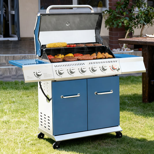 6-Burner Propane Gas Grill | 774 sq. in., 74,000 BTU