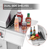 6-Burner Gas Grill with Sear & Side Burners