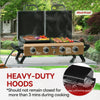 Portable Tabletop Grill & Griddle Combo