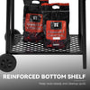 28-Inch Barrel Charcoal Grill with Wood Shelves, 626 Sq. In.