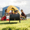 Portable Charcoal Grill in Black
