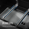 2-Burner Gas and Charcoal Combo Grill with 759 Sq. In.