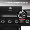 Premium Gas Grill and Pizza Oven Combo