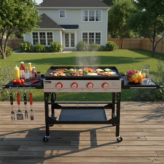 Royal Gourmet GB4000F outdoor griddle front view