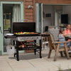 34-Inch 4-Burner Propane Gas Griddle with Hood  with 732 Sq. In.