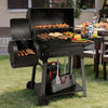 Barrel Charcoal Grill with Offset Smoker | 824 Sq. In.