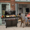 4-Burner Gas Griddle with Hood | 52,000 BTU