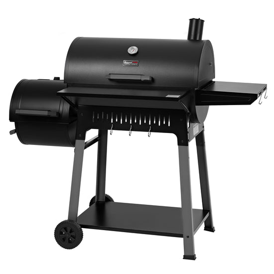 Royal Gourmet Black barbecue grill on a white background