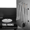 Royal Gourmet Tool hooks on a wall with grill accessories in a kitchen setting