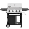 4-Burner Gas Grill with Stainless Steel Lid
