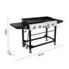 4-Burner Portable Gas Grill and Griddle Combo - Royal Gourmet