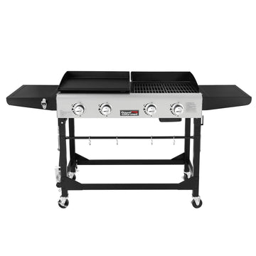 4-Burner Portable Gas Grill and Griddle Combo - Royal Gourmet
