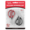 Crawfish Scissors Set, 4-Piece Stainless Steel