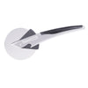 Royal Gourmet Pizza cutter with a white handle and silver blade on a white background