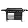 Royal Gourmet flat top gas grill griddle with six burners