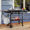 28-Inch 3-Burner Propane Gas Griddle