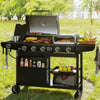 Premium Gas Grill and Pizza Oven Combo