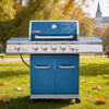 5-Burner Propane Gas Grill | 64,000 BTU | Blue