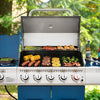5-Burner Propane Gas Grill | 64,000 BTU | Blue