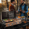 Portable Tabletop Grill & Griddle Combo