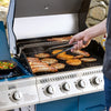 5-Burner Propane Gas Grill | 64,000 BTU | Blue
