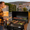 Charcoal Grill & Offset Smoker | 824 Sq. In.