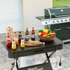 Folding Grill Cart Trolley, Tailgating & Patio