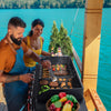 6-Burner Gas Grill and Griddle Combo, 78,000 BTU, 967 sq. in.