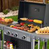 3-Burner Gas Grill  | 420 sq. in. | Pegboard Storage