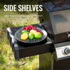 4-Burner Gas Grill with Lidded Side Burner