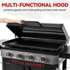 Premium 4-Burner Gas Griddle with Hood