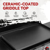 34-Inch 4-Burner Propane Gas Griddle with Hood