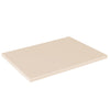 Royal Gourmet  Beige rectangular cutting board on a white background