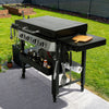 34-Inch 4-Burner Propane Gas Griddle with Hood  with 732 Sq. In.