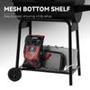 28-Inch Barrel Charcoal Grill with Side Table, 626 sq. in.